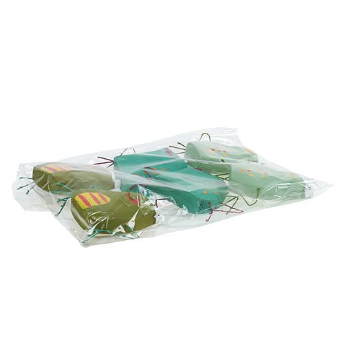 Floristik24 Houten kikker 9.5cm groen 6st