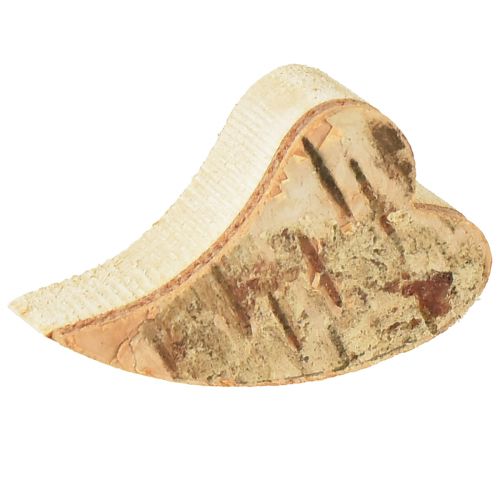 Artikel Houten harten met berkenschors Berkenharten 3–4 cm 30 st