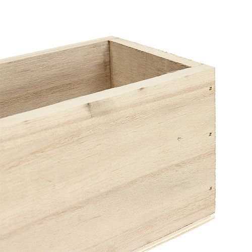 Floristik24 Houten kist naturel 32cm x 9cm H8.5cm