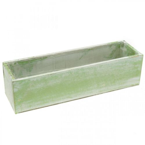 Floristik24 Planter, lentedecoratie, houten kist, kruidendoos L32cm