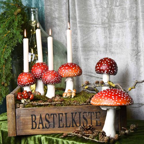 Floristik24 Houten kist ambachtelijke kist shabby decoratieve kist hout 47×28.5×16.5cm