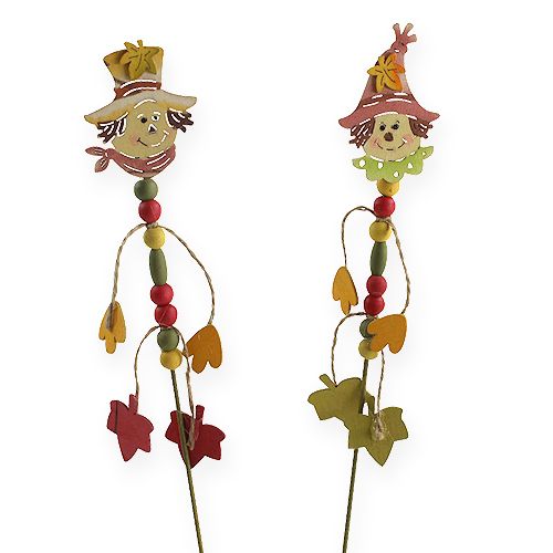Floristik24 Houten figuur 7,5 cm op de stok 8st