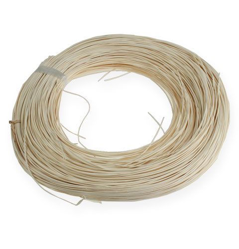 Floristik24 Rieten riet wit 1.3mm 250g