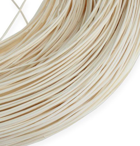 Floristik24 Rieten riet wit 1.3mm 250g