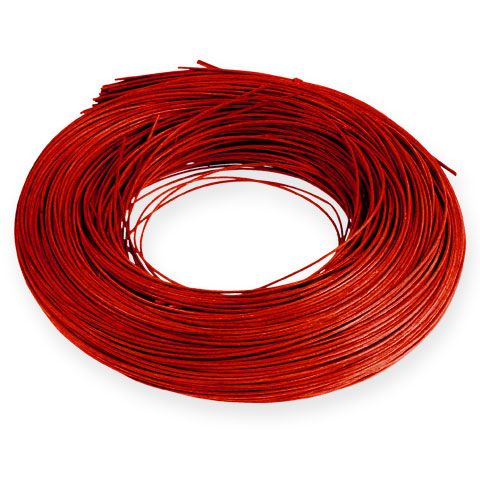 Floristik24 Rieten rood 1.3mm 250g