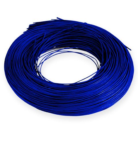 Floristik24 Rieten buis blauw 1.3mm 250g