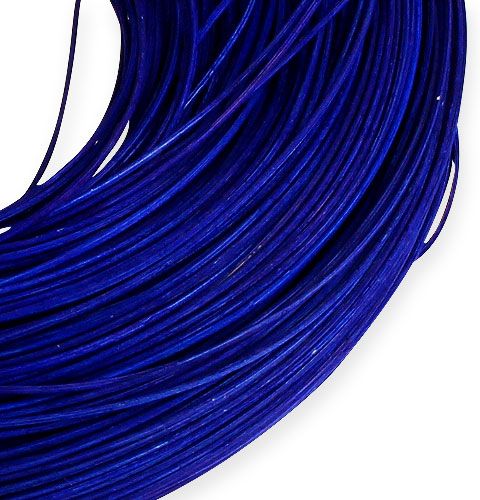 Floristik24 Rieten buis blauw 1.3mm 250g