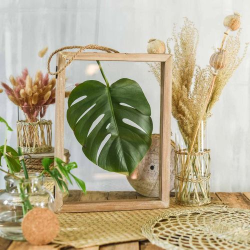 Floristik24 Houten frame om te vullen, doe-het-zelf, herbarium, wanddecoratie om op te hangen 38 × 28 cm