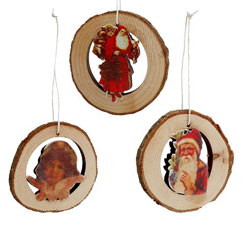 Houten ring met 6st