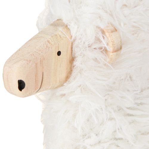 Artikel Houten Schaap Paasdecoratie Schaap Wit Natuurlijk 30x4.5x36.5cm