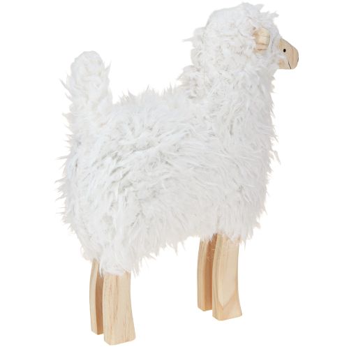 Artikel Houten Schaap Paasdecoratie Schaap Wit Natuurlijk 30x4.5x36.5cm