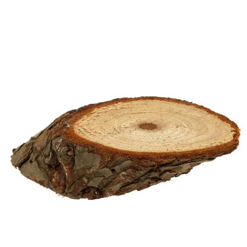 Floristik24 Houten schijven ovaal naturel 500g