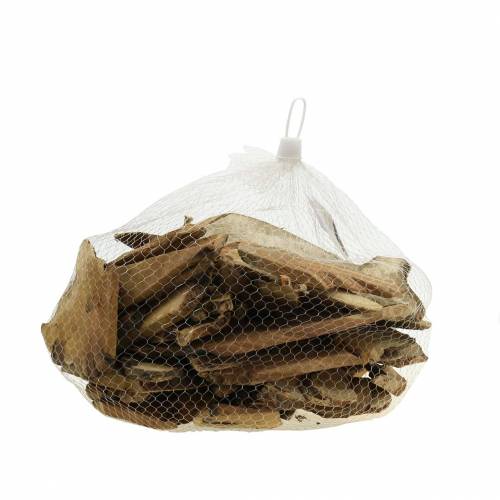 Floristik24 Deco houten schijven natuur 1kg
