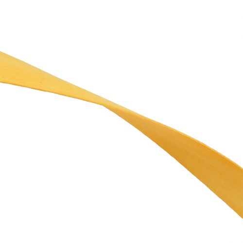 Floristik24 Houten strips geel 95cm - 100cm 50p