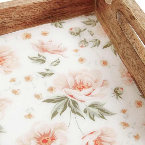 Floristik24 Dienblad van hout Decoratief dienblad rechthoekig 35×20,5cm