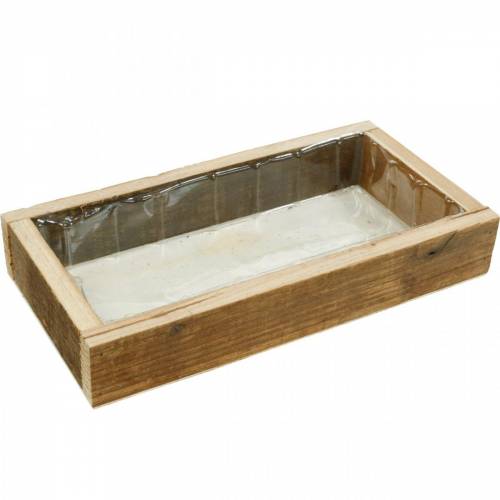 Floristik24.nl Houten bak om te planten, houten bloembak 30cm - goedkoop online kopen