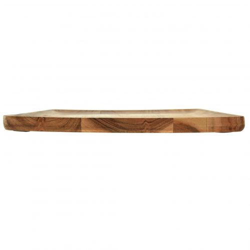 Floristik24 Houten dienblad dienblad hout mangohout naturel 24,5cm
