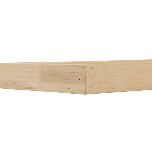 Artikel Houten dienblad sierdienblad hout rechthoekig naturel 40×14×2,5cm