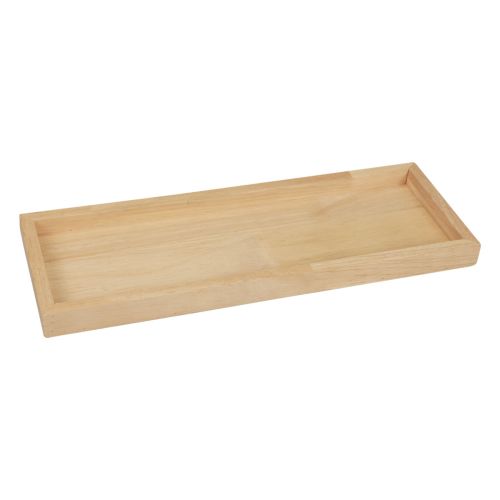 Floristik24 Houten dienblad sierdienblad hout rechthoekig naturel 50×17×2,5cm