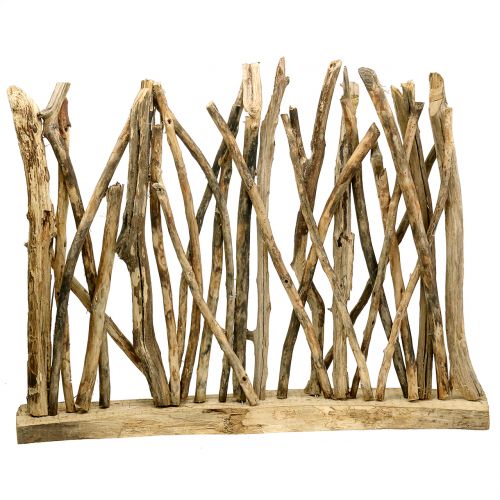 Floristik24 Scheidingswand houten sculptuur naturel 77cm x 60cm