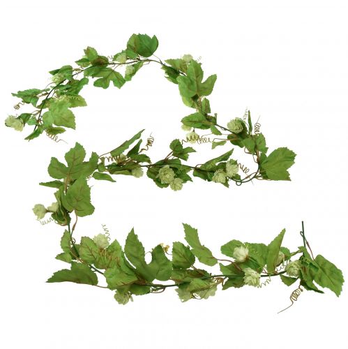 Floristik24 Bladslinger hopslinger groen kunstmatig L180cm