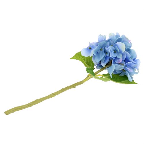 Floristik24 Hortensia blauwe kunstbloem 36cm