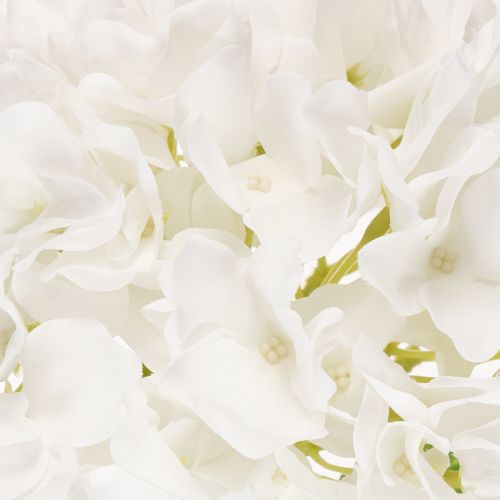 Kunstmatige hortensia met lange steel voor decoratie, 48 cm | Floristik24.nl