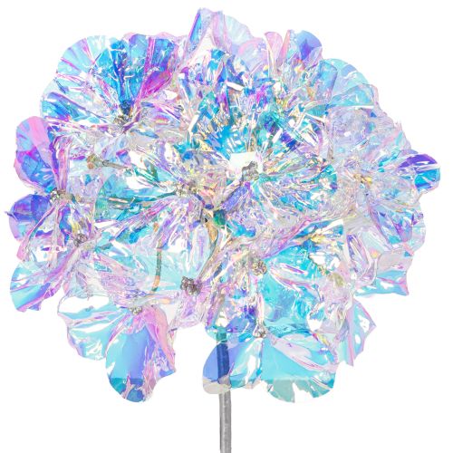 Kunstmatige hortensia-bloemtak in iriserende kleuren, 36 cm, 2 stuks kopen | Floristik24.nl