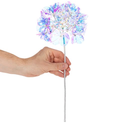 Kunstmatige hortensia-bloemtak in iriserende kleuren, 36 cm, 2 stuks | Floristik24.nl