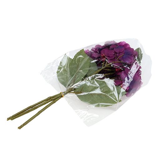 Floristik24 Hortensia paars 30cm 3st