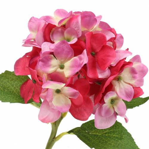 Floristik24 Kunsthortensia roze 36cm