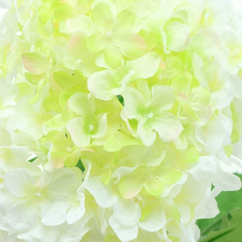 Floristik24 Hortensia wit kunstmatig 80cm