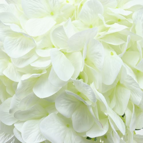Floristik24 Hortensia groot kunstwit L110cm