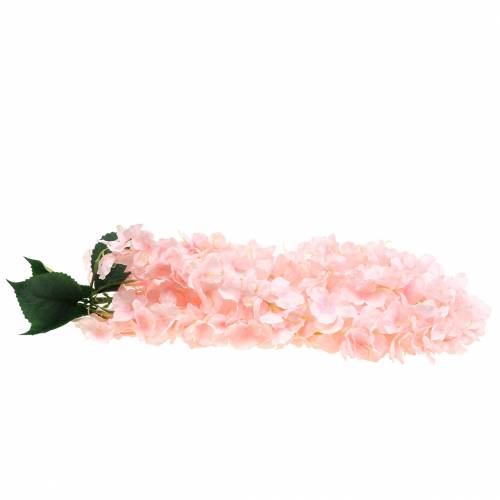 Floristik24 Decoratieve bloemenslinger kunstlicht roze 135cm 5 strengen