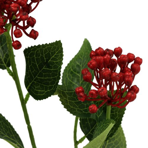 Floristik24 Hortensia knoptak 55cm rood 6st