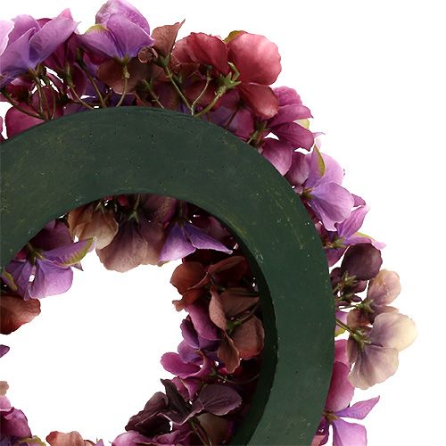 Floristik24 Hortensia krans Ø35cm paars, lilla