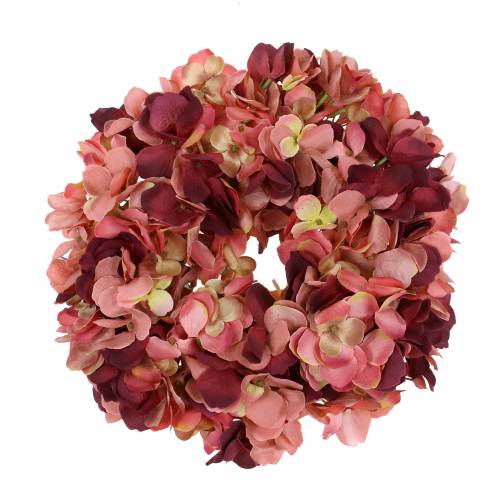 Floristik24 Hortensia krans Bourgondië Ø30cm