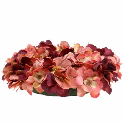 Floristik24 Hortensia krans Bourgondië Ø30cm