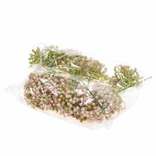 Artikel Hortensia knop steker 21cm roze 12 st.