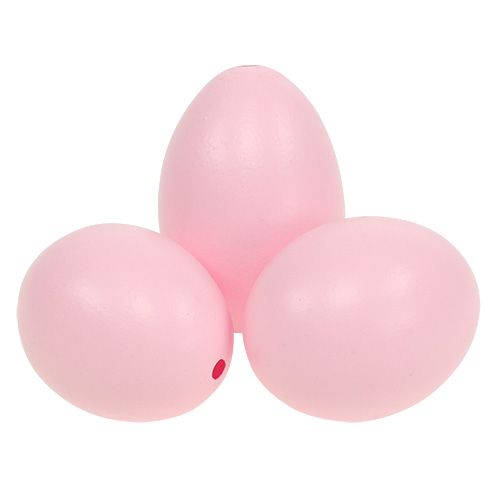 Kippeneieren roze 10 st