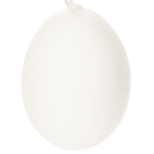 Artikel Paaseieren met delicate bloemmotieven voor een feestelijke paasdecoratie in de woonkamer, 6 cm, 6 stuks