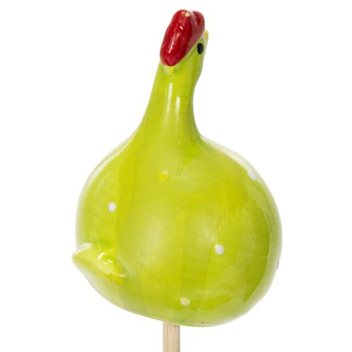 Artikel Decoratieve kippenstokjes voor lentebloemstukken en tafeldecoraties, 7,5 cm, 4 stuks