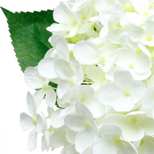 Floristik24 Hortensia kunstwit 53cm