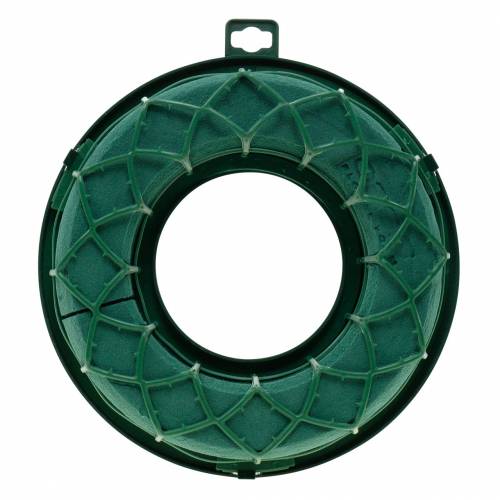 OASIS® IDEAL universele ring steekschuimkrans groen H4cm Ø18,5cm 5st