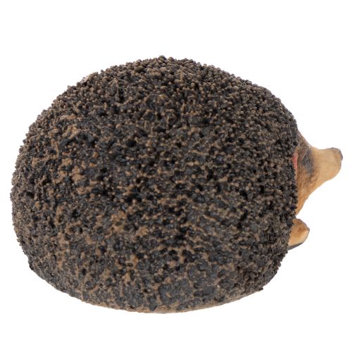 Decoratief egelbeeldje, kleine tafeldecoratie voor de herfst, 8 cm | Floristik24.nl
