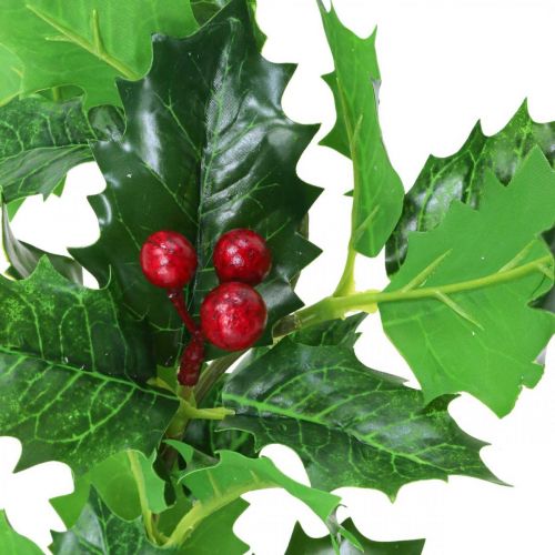 Artikel Kersttak hulst Ilex kunstbessen 37cm