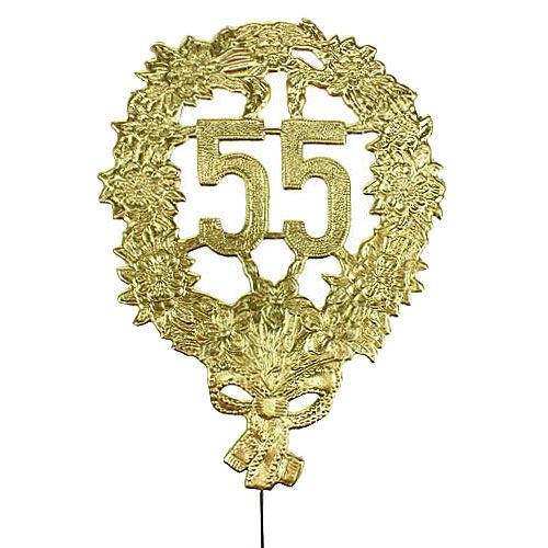 Floristik24 Jubileumnummer 55 Ø8cm 10st