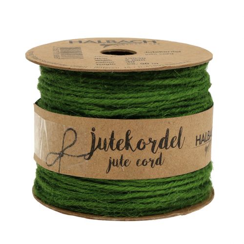 Artikel Jutekoord groen Ø2mm 100g