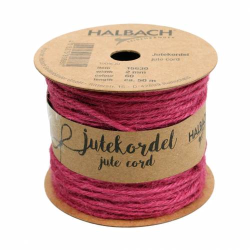 Jute koord Erika Ø2mm 50m