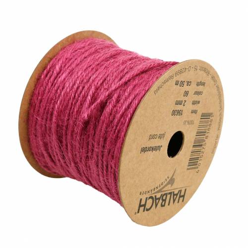 Artikel Jute koord Erika Ø2mm 50m